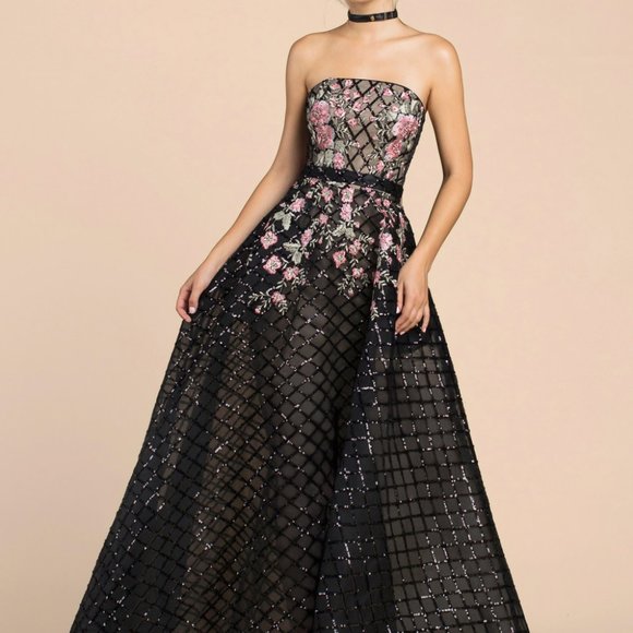 Andrea & Leo Couture Dresses & Skirts - Strapless A-Line Shape Evening Dress ALA0393